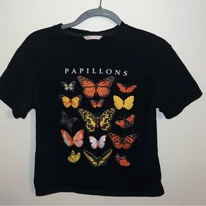 Romwe Graphic T-shirt Women’s Small